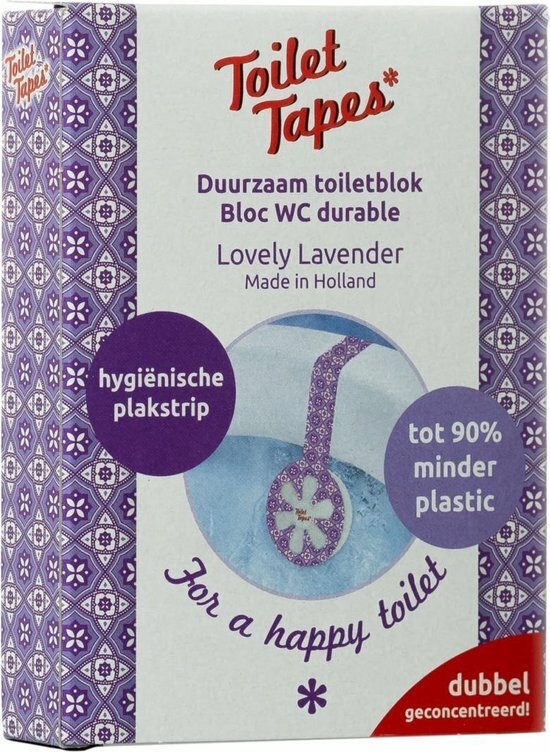 Toilet Tapes duurzaam toiletblokje - Lovely Lavender