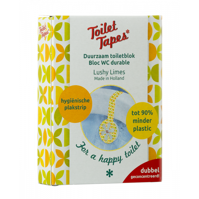 Toilet Tapes duurzaam toiletblokje - Lushy Limes