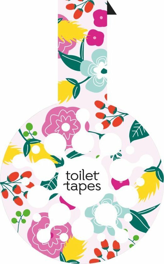 Toilet Tapes duurzaam toiletblokje - Floral Fest