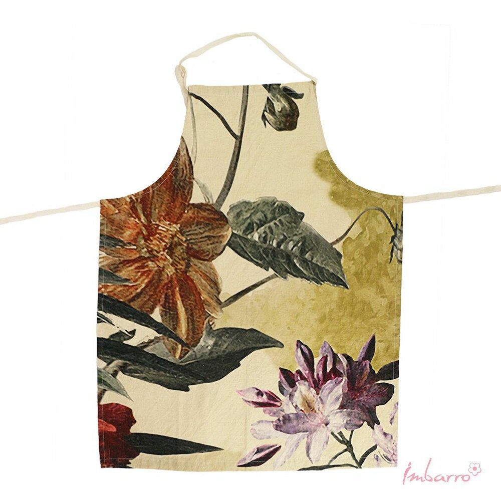 Imbarro Apron Holly - Keukenschort met bloemen