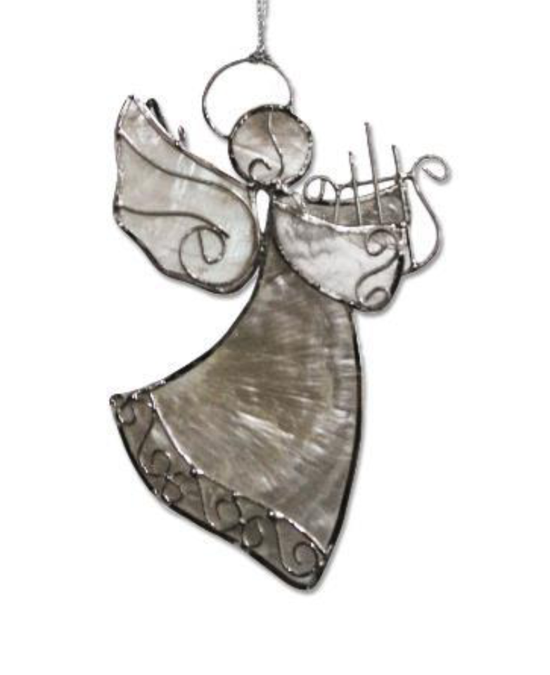 Fairtrade Capiz hanger - Engel