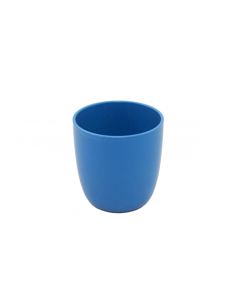 Ajaa beker van recyclebaar bioplastic - Blauw