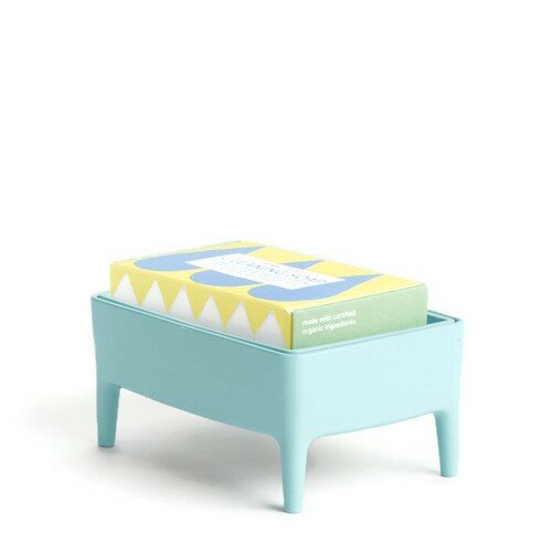 Bubble Buddy zeephouder + schoonmaakzeep - Tropical Sea