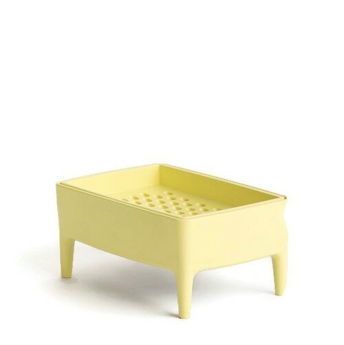 Bubble Buddy zeephouder van gerecycled plastic - Mellow Yellow