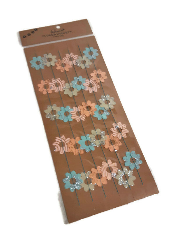 Imbarro flower confetti slinger - pastel