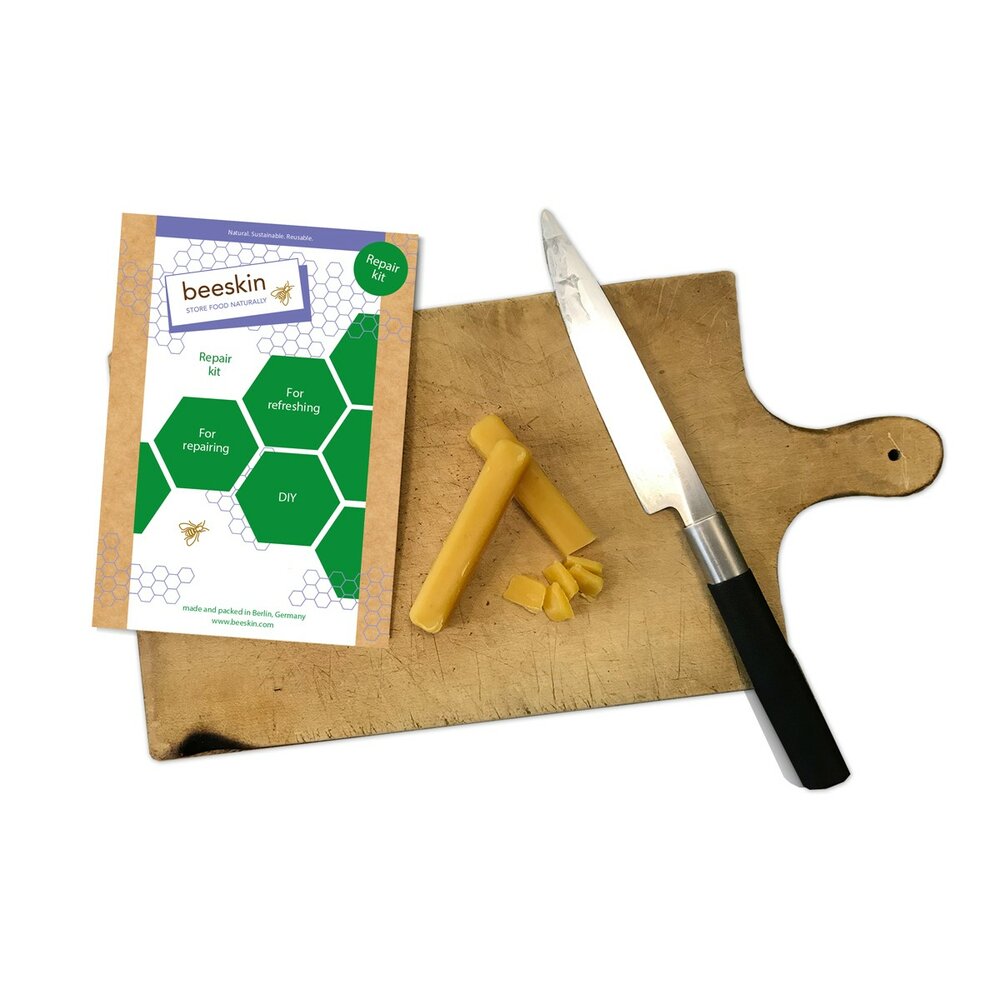 Beeskin bijenwasdoeken reparatie set