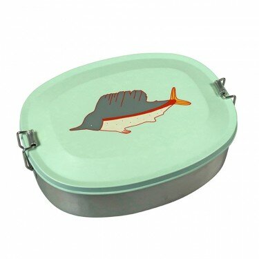 The Zoo Lunch Box Swordfish - Roestvrijstalen broodtrommel The Zoo Lunch Box Swordfish - Roestvrijstalen broodtrommel