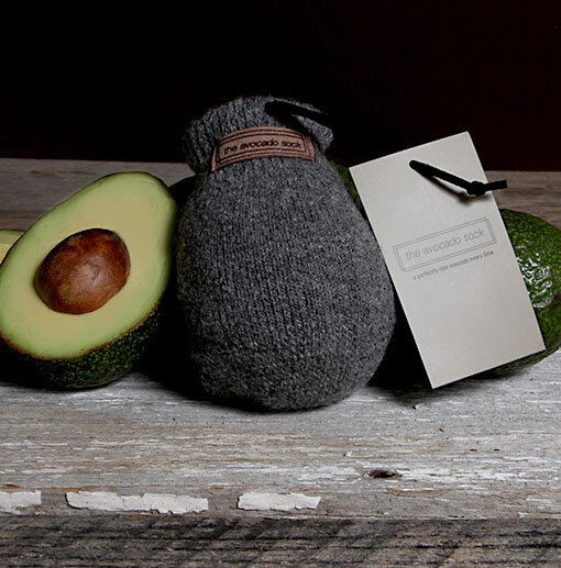 The Avocado Sock, Pewter (grijs) The Avocado Sock, Pewter (grijs)