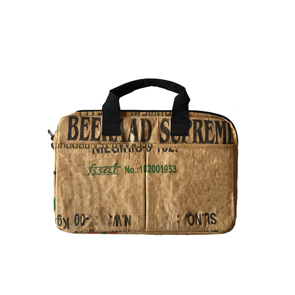 Superwaste Tea Document Bag - van gerecyclede Teabags Superwaste Tea Document Bag - van gerecyclede Teabags