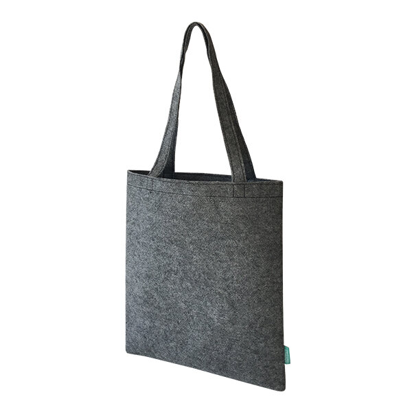 Superwaste Fairtrade shopper smal grijs, tas van gerecycled PET Superwaste Fairtrade shopper smal grijs, tas van gerecycled PET