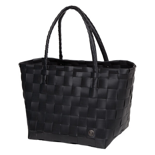 Handed By Shopper Paris Black, 70% gerecycled plastic Handed By Shopper Paris Black, 70% gerecycled plastic