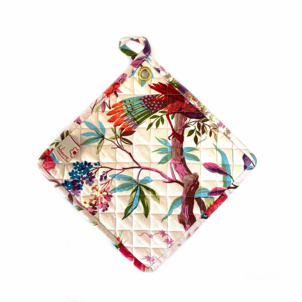 Imbarro Pannenlap set Paradise Ecru