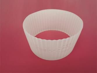 Losse siliconen rand voor om koffiebekers Losse siliconen rand voor om koffiebekers