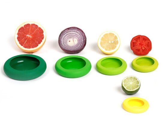Foodhuggers, silicone Foodsavers Fresh Greens Foodhuggers, silicone Foodsavers Fresh Greens