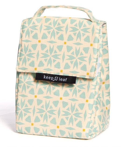 KeepLeaf Insulated Lunchbag Geo, Fairtrade lunchtas