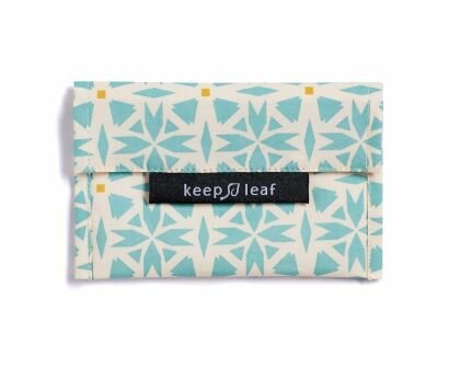 KeepLeaf Baggie Medium Geo - Klein lunchzakje herbruikbaar en wasbaar 