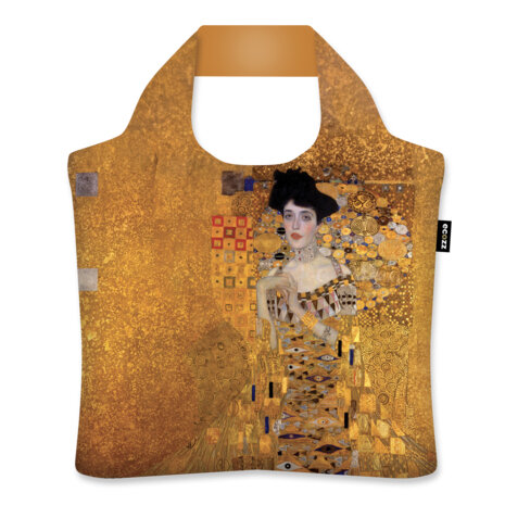 Ecozz opvouwbare Ecoshopper - Gustav Klimt Portrait of Adele 