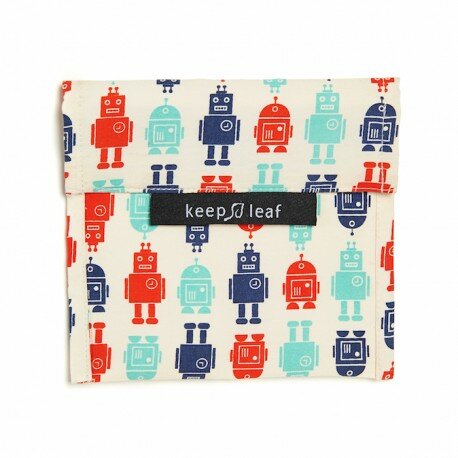 KeepLeaf Baggie Large lunchzakje Robot