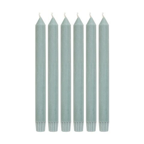 FairTrade Dinerkaarsen mint set 6 stuks, Return to Sender Candles