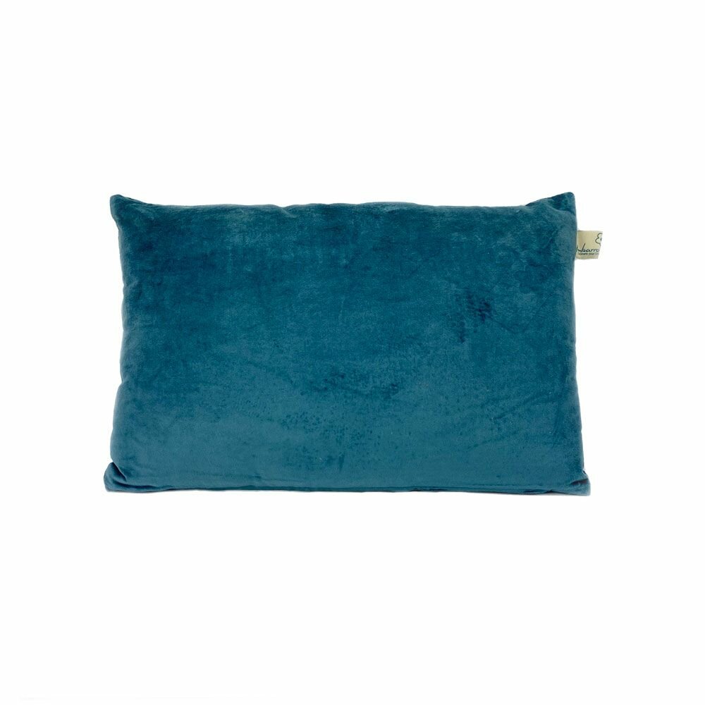 Imbarro sierkussen Shellia- Cushion Petrol Blue