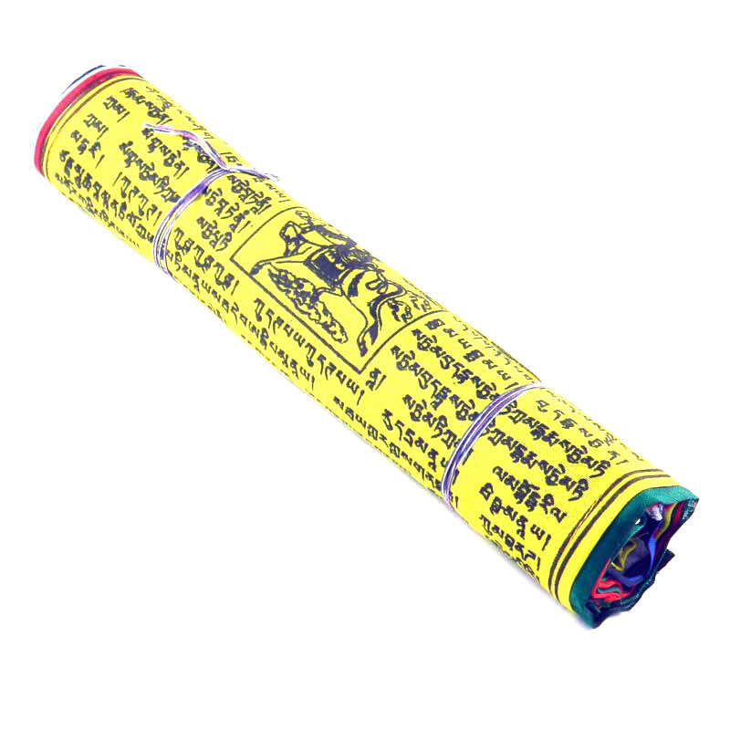 Fairtrade Gebedsvlaggetjes slinger uit Tibet, Medium 4 meter 20x20cm