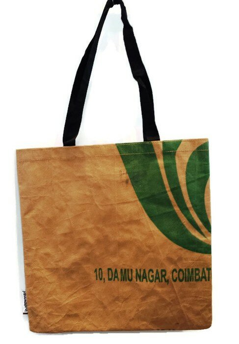 Superwaste Tea shopper small - schoudertas van gerecycled teabags Superwaste Tea shopper small - schoudertas van gerecycled teabags