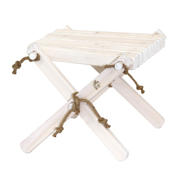 EcoFurn tafeltje Lilli, in wit geolied dennenhout