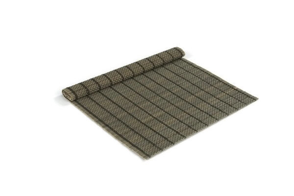 Fairtrade Placemat bamboe grijs
