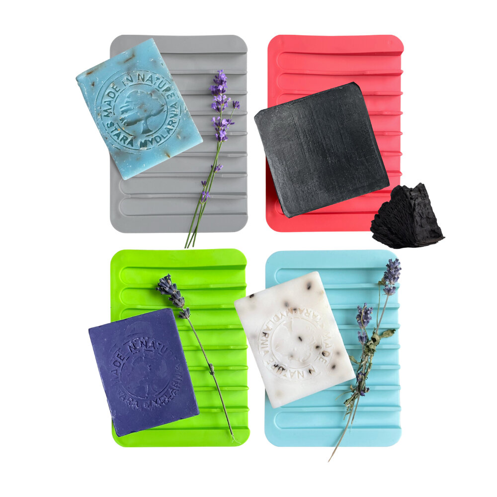 Siliconen zeephouder, diverse kleuren