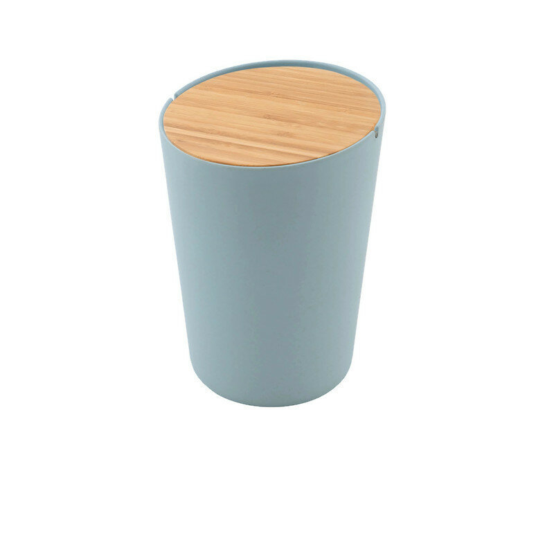 Point Virgule bamboevezel afvalbakje mist blauw, By Margriet Foolen Point Virgule bamboevezel afvalbakje mist blauw, By Margriet Foolen