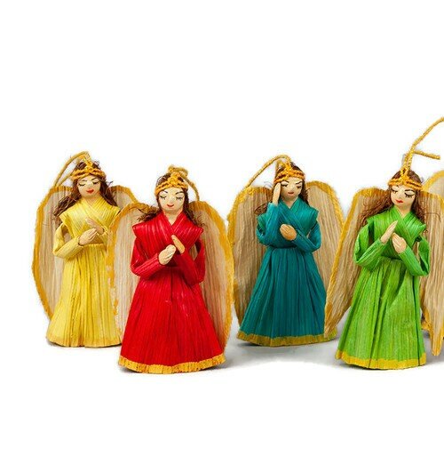 Fairtrade Blessing Angel - Engel hanger in diverse kleuren