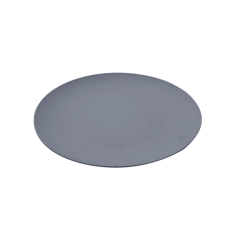 Point Virgule PLA bio plastic dinerbord - 25,5cm donkergrijs Point Virgule PLA bio plastic dinerbord - 25,5cm donkergrijs