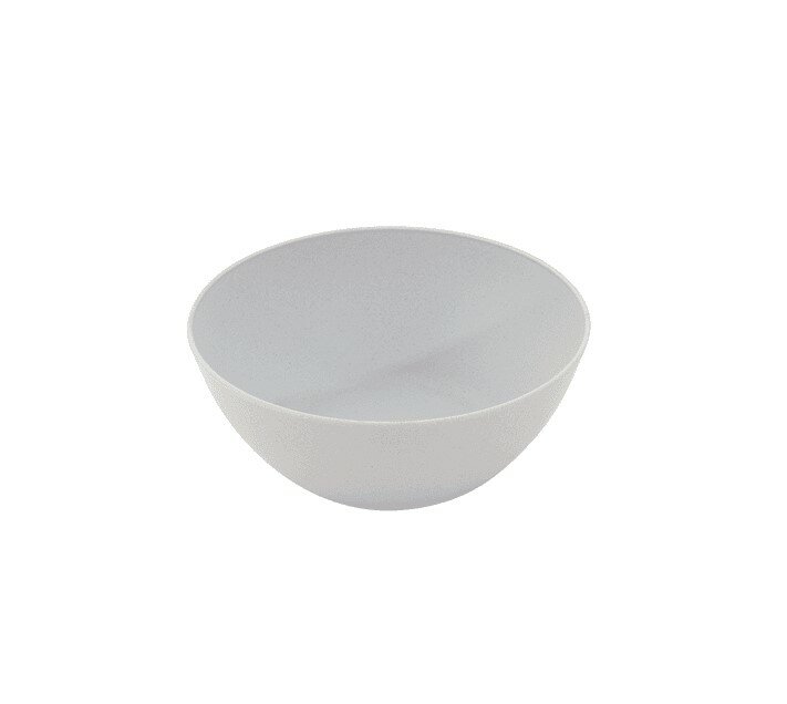 Point Virgule PLA bio plastic kom 1250ml - schaal 18cm lichtgrijs Point Virgule PLA bio plastic kom 1250ml - schaal 18cm lichtgrijs