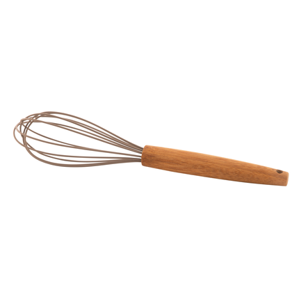 Point Virgule klopper van silicone met bamboe hout Point Virgule klopper van silicone met bamboe hout