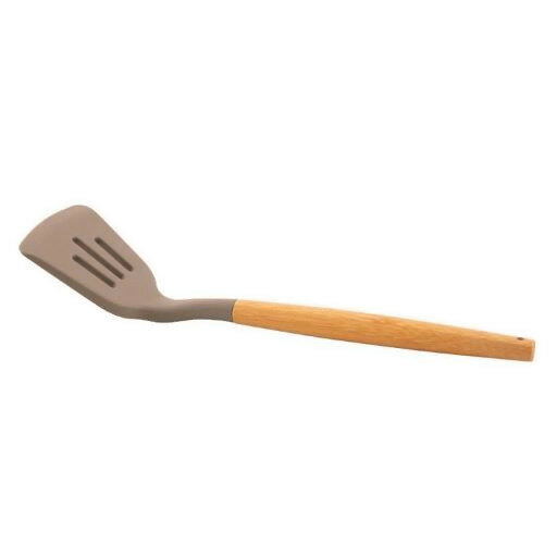 Point Virgule spatel van silicone met bamboe hout Point Virgule spatel van silicone met bamboe hout
