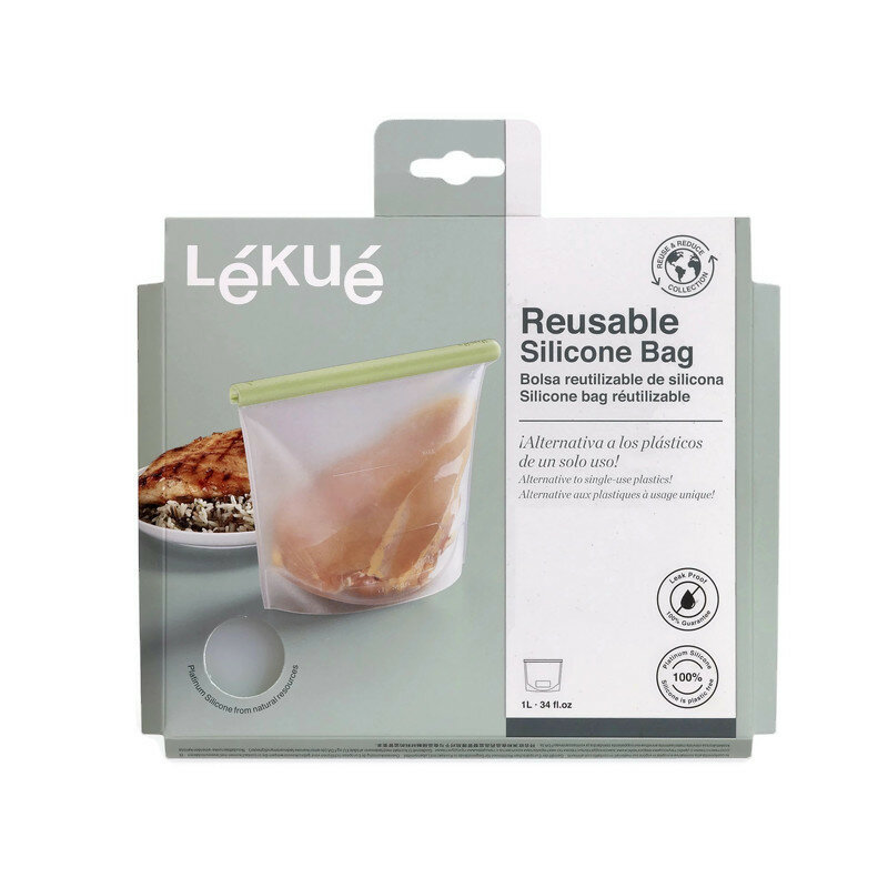 Lékué herbruikbare siliconen vershoudzak 1L Lékué herbruikbare siliconen vershoudzak 1L