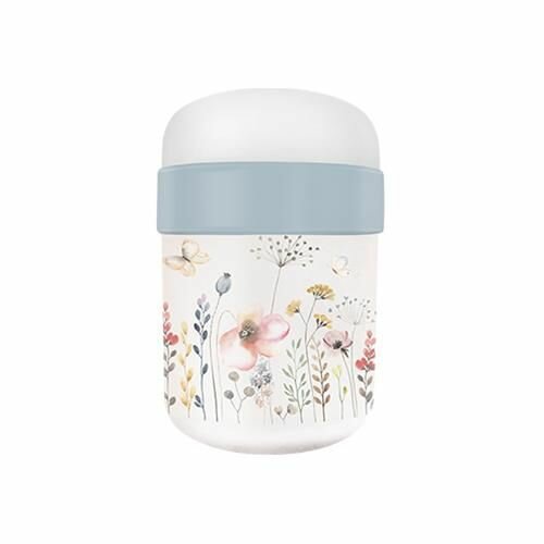 BioLoco plant Lunchpot Watercolor flowers, muesli beker van PLA  