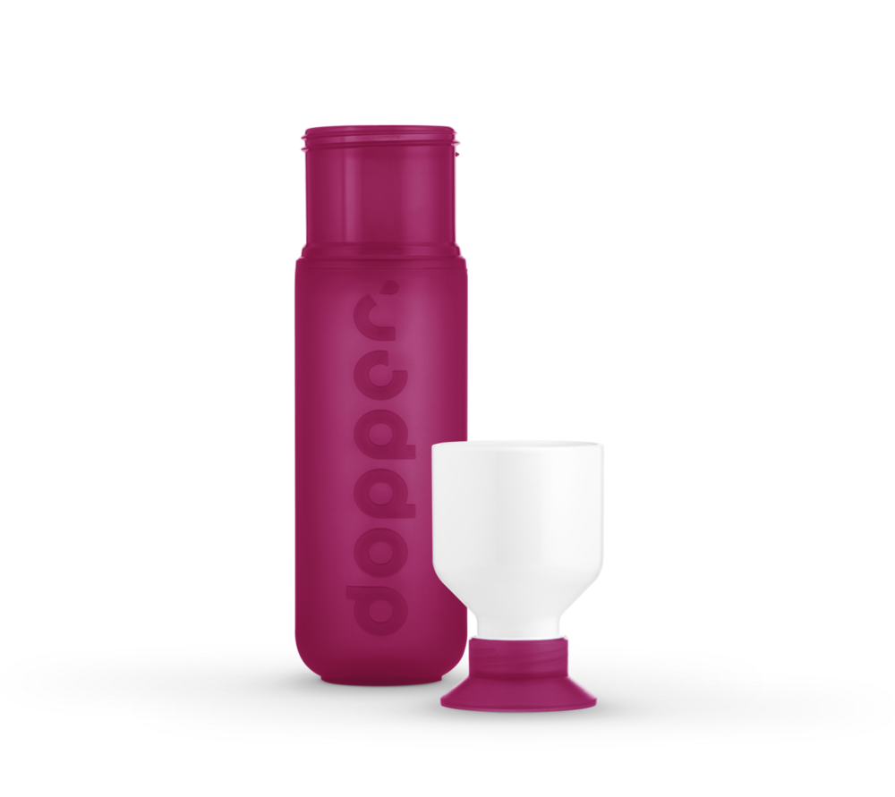 De Dopper Original waterfles Funky Fuchsia - 450ml