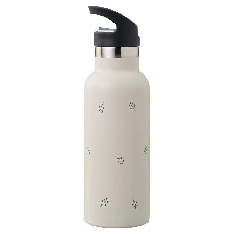 Fresk RVS thermosfles 500ml met drinktuit én gewone dop - Berries Fresk RVS thermosfles 500ml met drinktuit én gewone dop - Berries