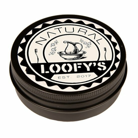 Loofy's Natural zeep blikje zwart