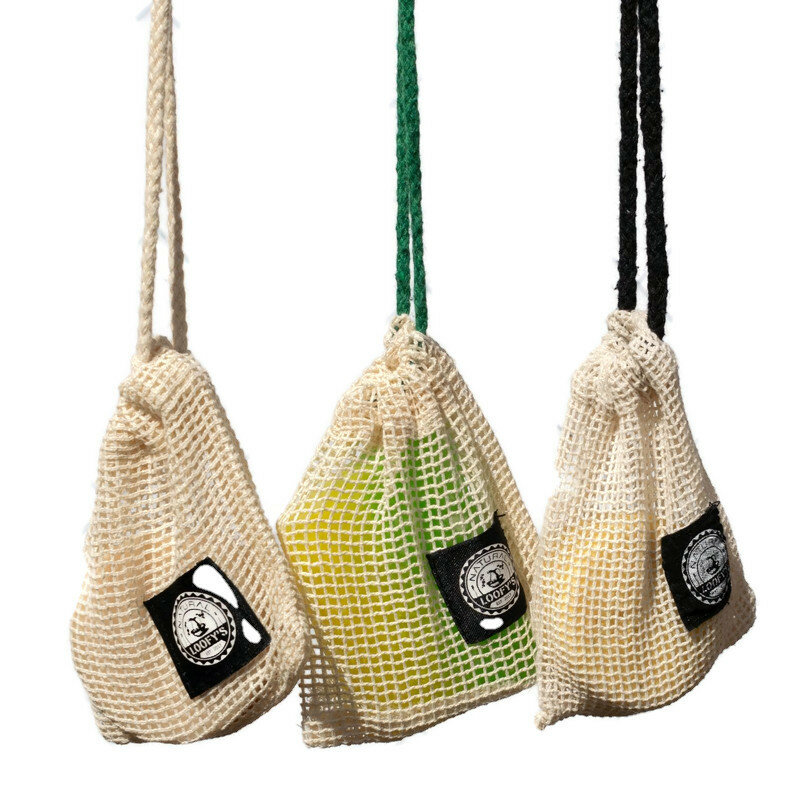 Loofy's sisal zeepzakje van natuurlijke vezels