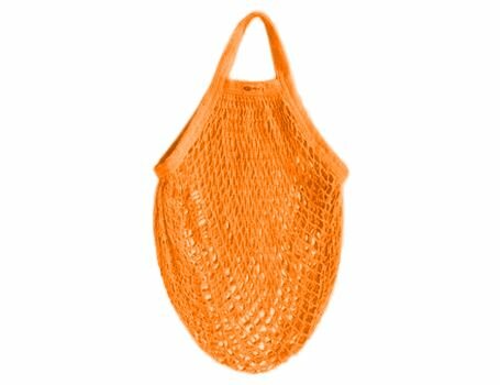 AhTable! Boodschappen netje van Organisch katoen oranje AhTable! Boodschappen netje van Organisch katoen oranje