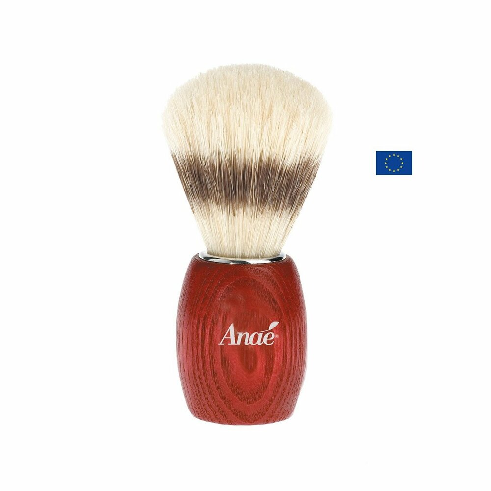 Anae scheerkwast van Essenhout met natuurlijk haar Anae scheerkwast van Essenhout met natuurlijk haar