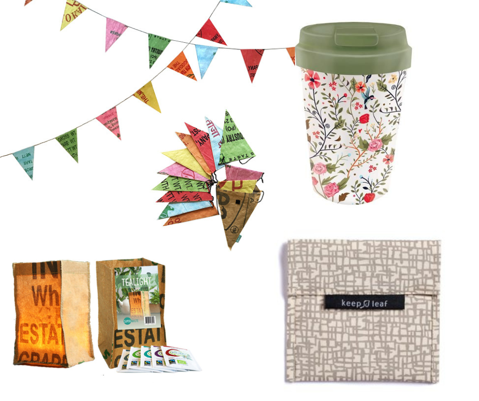 *ParTeaFlag cadeau pakket of MVO relatiegeschenk