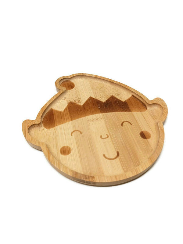 Sass & Belle bamboo plate Elf, bamboehout bordje 