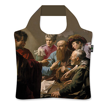 Ecozz opvouwbare shopper met rits - Hendrick ter Brugghen