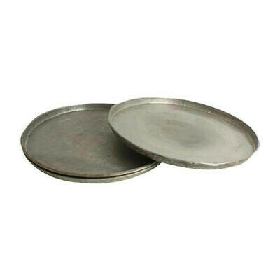 Scrapmetal rond dienblad 42cm