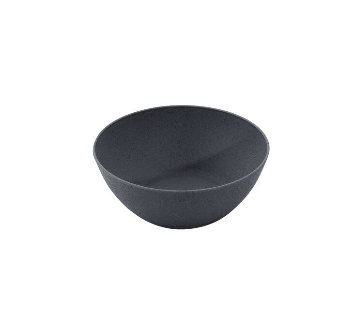 Point Virgule PLA bio plastic kom 1250ml - 18cm, donkergrijs