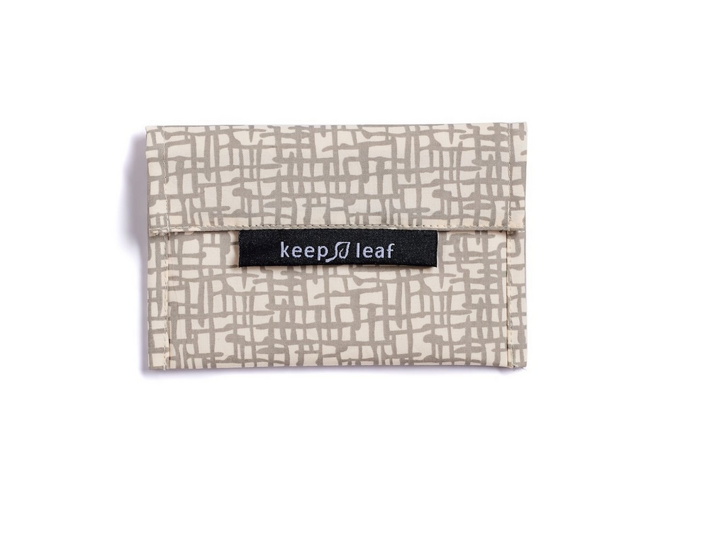 Keep Leaf Baggie Medium Mesh - klein lunchzakje van katoen