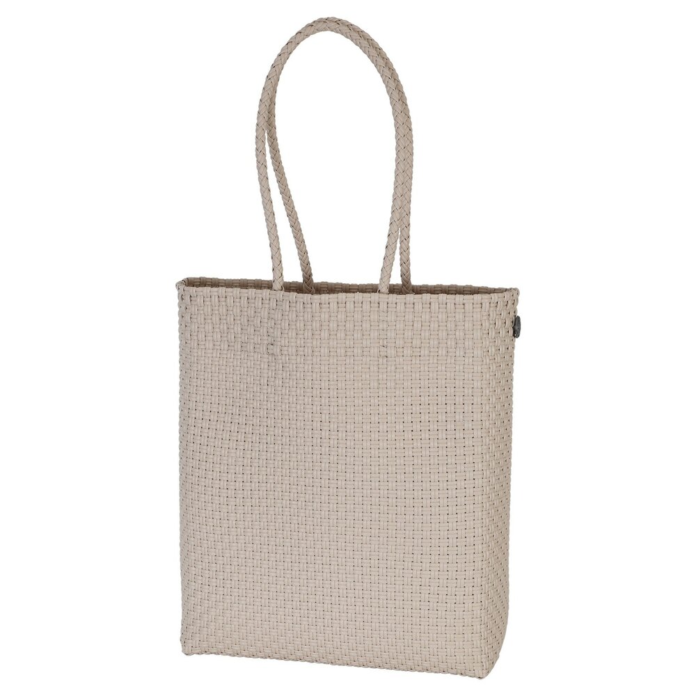 Handed By Solo Tall Shopper Champagne - Schoudertas van gerecycled plastic 